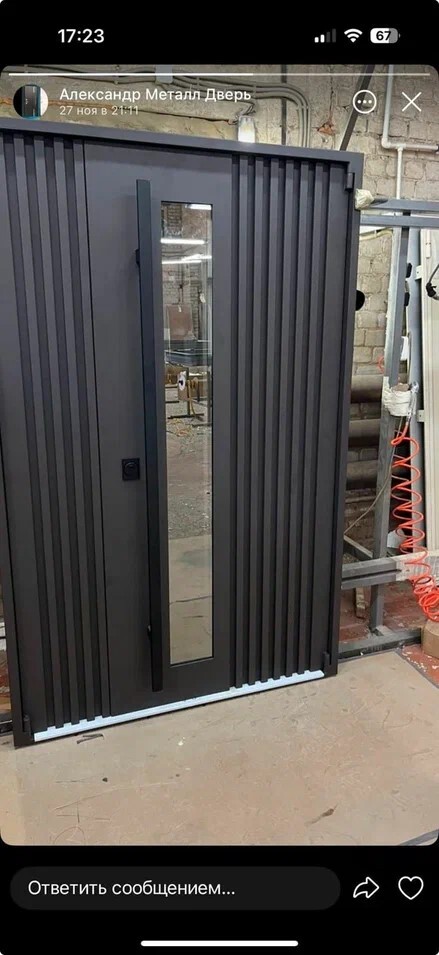 Входная заказная дверь36